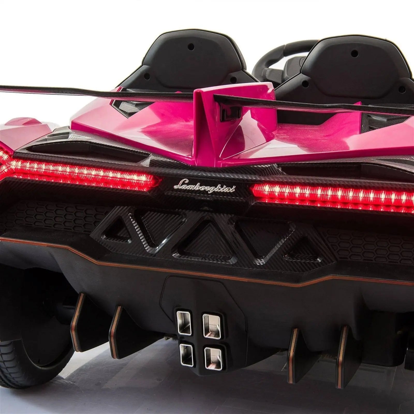24V 4x4 Lamborghini Veneno 2 Seater Ride on Car – front view (2) | Freddo Toys Canada