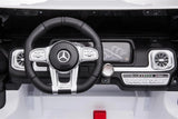 24V 4x4 Mercedes Benz G63 AMG 2 Seater G Wagon Ride on Car – interior detail | Freddo Toys Canada