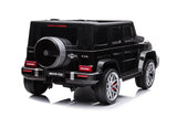 24V 4x4 Mercedes Benz G63 AMG 2 Seater G Wagon Ride on Car – rear view (2) | Freddo Toys Canada