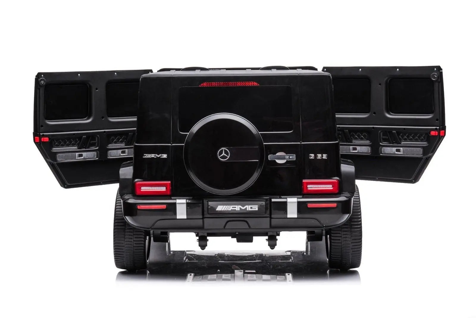 24V 4x4 Mercedes Benz G63 AMG 2 Seater G Wagon Ride on Car – front three-quarter view (2) | Freddo Toys Canada