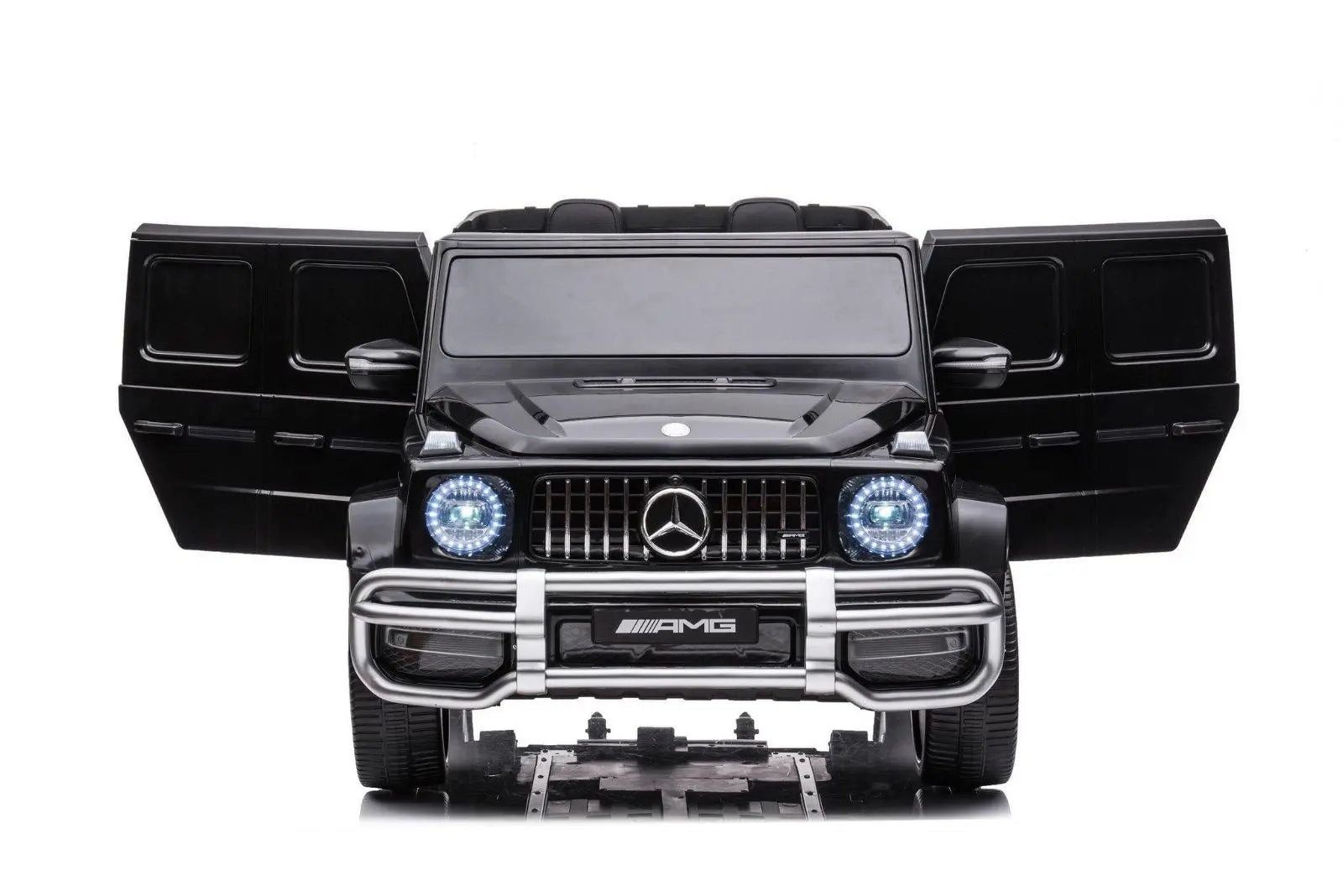 24V 4x4 Mercedes Benz G63 AMG 2 Seater G Wagon Ride on Car – dashboard and seat (2) | Freddo Toys Canada