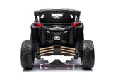 24V Can-Am Maverick 1-Seater UTV - Kids Electric Ride-On – wheels and suspension detail | Freddo Toys Canada