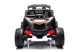 24V Can-Am Maverick 1-Seater UTV - Kids Electric Ride-On – LED headlights detail | Freddo Toys Canada