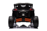 24V Can-Am Maverick 1-Seater UTV - Kids Electric Ride-On – side view (2) | Freddo Toys Canada