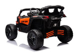 24V Can-Am Maverick 1-Seater UTV - Kids Electric Ride-On – rear view (2) | Freddo Toys Canada