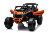 24V Can-Am Maverick 1-Seater UTV - Kids Electric Ride-On – steering wheel and controls (2) | Freddo Toys Canada