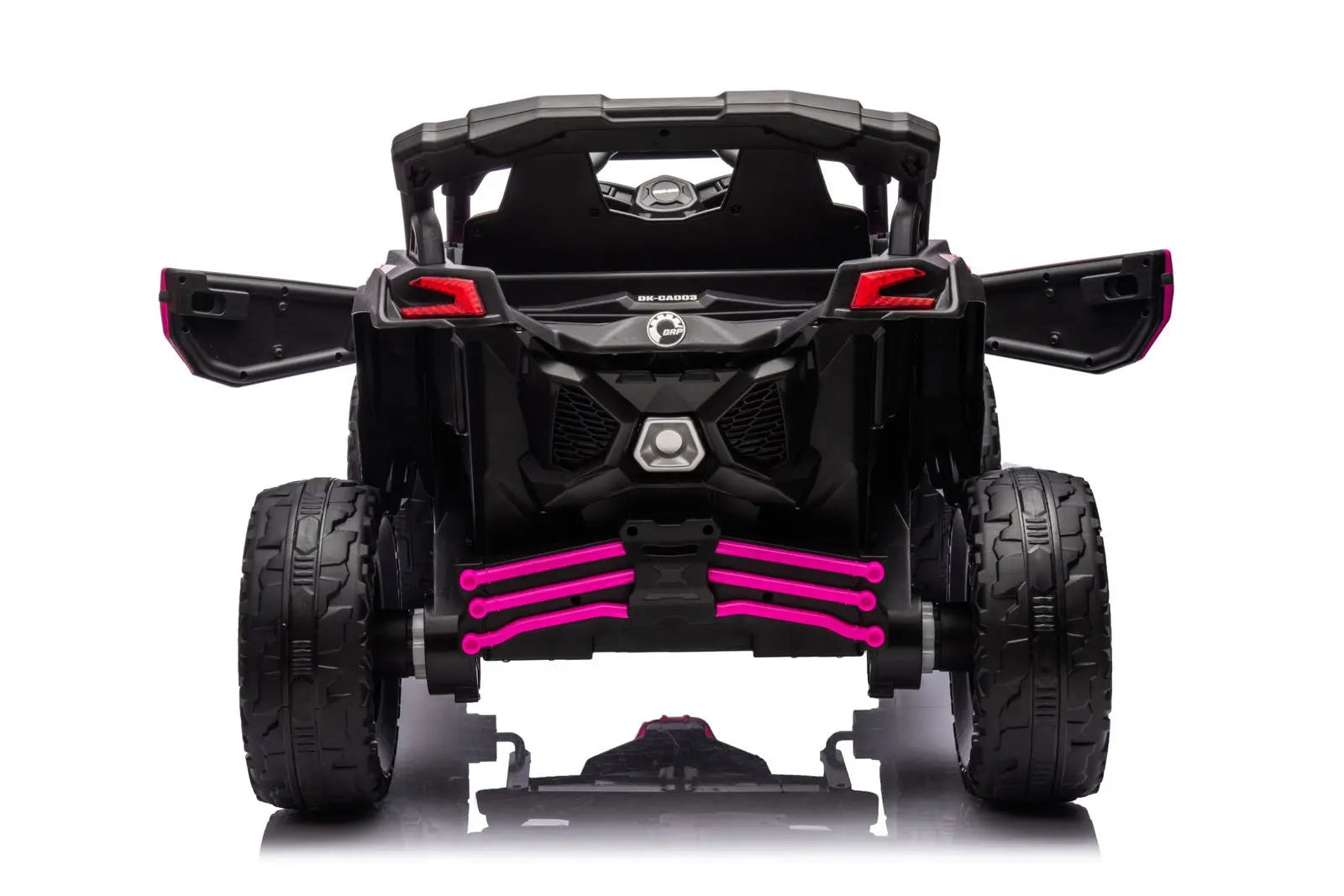 24V Can-Am Maverick 1-Seater UTV - Kids Electric Ride-On – open doors (2) | Freddo Toys Canada
