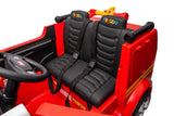24V Freddo Fire Truck 2-Seater Ride on – parental remote control | Freddo Toys Canada