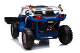 24V 4x4 Freddo Storm Police UTV 2-Seater for Kids with Lights & Sirens for Action-Packed Adventures – rear view | Freddo Toys Canada