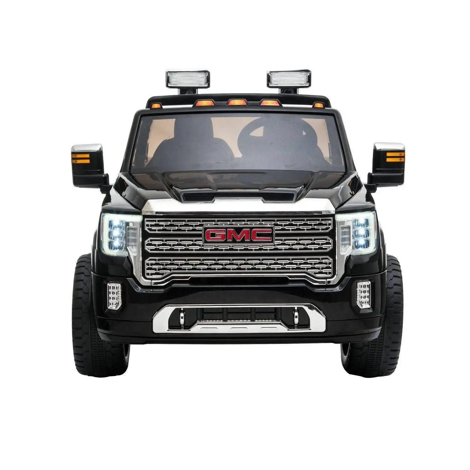 24V GMC Denali 2 Seater Ride on Car With Parental Remote Control by Freddo – front view | Freddo Toys Canada