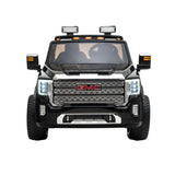 24V GMC Denali 2 Seater Ride on Car With Parental Remote Control by Freddo – front view | Freddo Toys Canada
