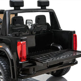 24V GMC Denali 2 Seater Ride on Car With Parental Remote Control by Freddo – steering wheel and controls | Freddo Toys Canada