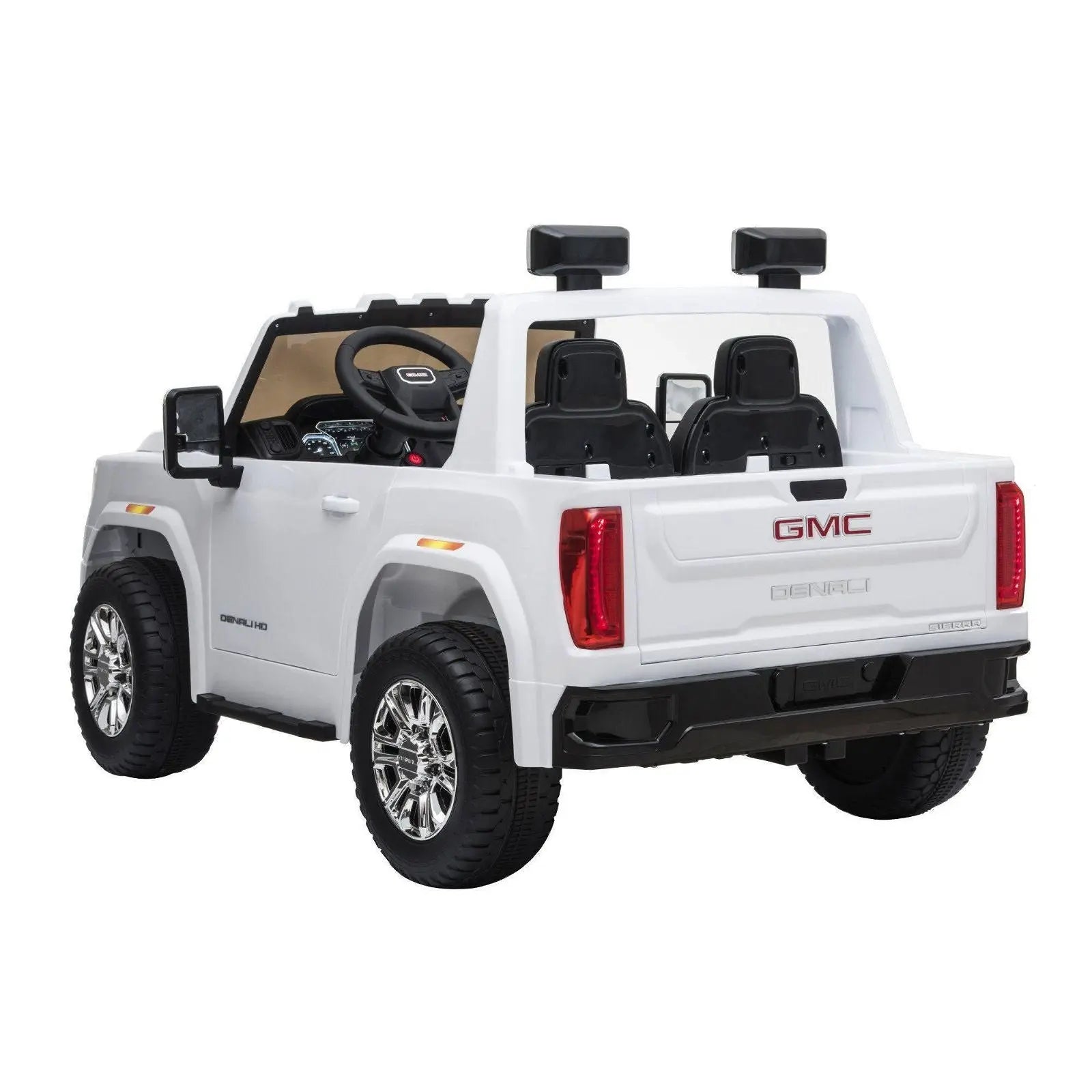 24V GMC Denali 2 Seater Ride on Car With Parental Remote Control by Freddo – full view | Freddo Toys Canada