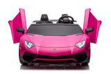 24V Lamborghini Aventador 2 Seater Ride On Car for Kids: Advanced Brushless Motor & Differential for High-Octane Fun – parental remote control | Freddo Toys Canada