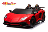 24V Lamborghini Aventador 2 Seater Ride On Car for Kids: Advanced Brushless Motor & Differential for High-Octane Fun – feature detail | Freddo Toys Canada