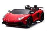 24V Lamborghini Aventador 2 Seater Ride On Car for Kids: Advanced Brushless Motor & Differential for High-Octane Fun – full view | Freddo Toys Canada