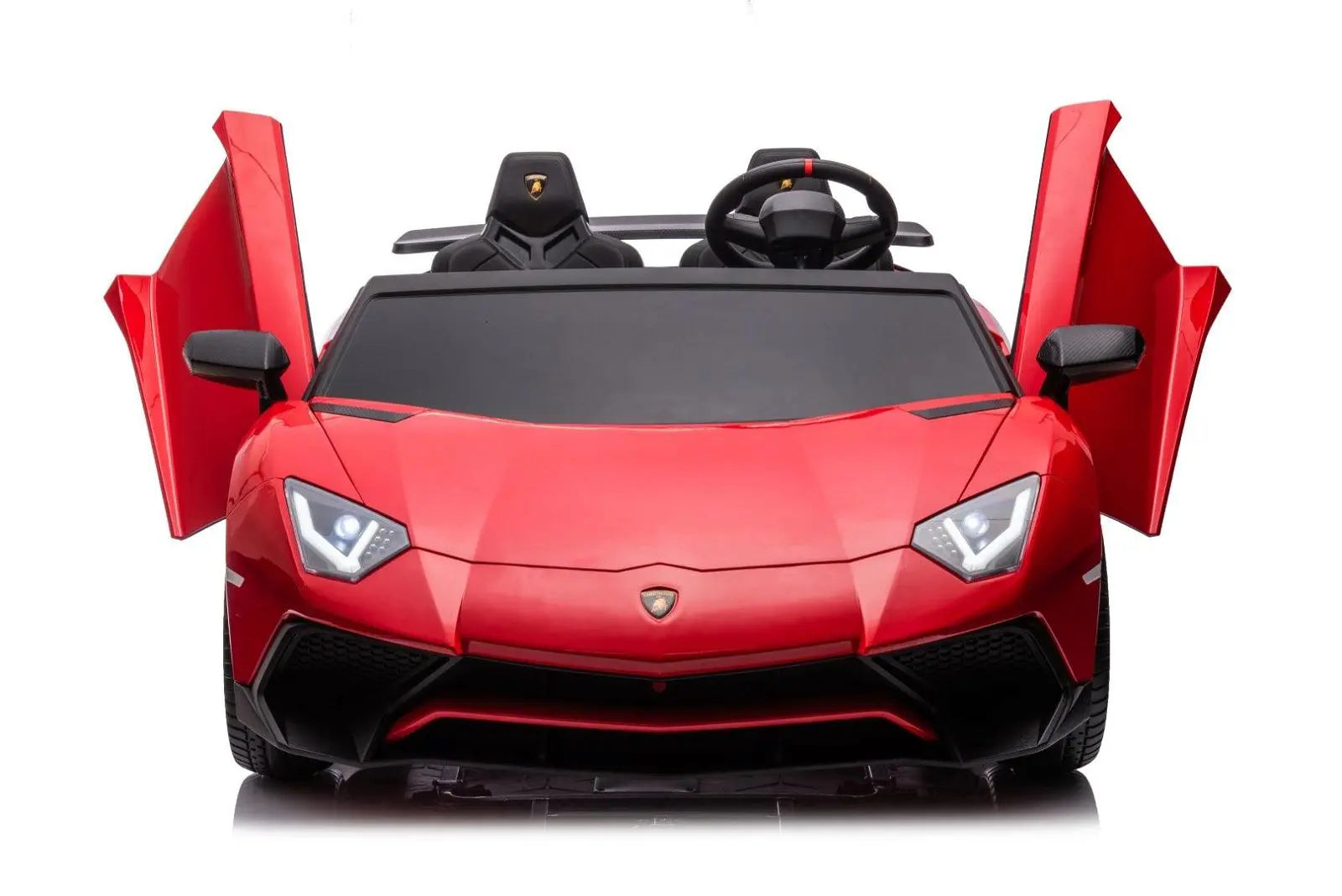 24V Lamborghini Aventador 2 Seater Ride On Car for Kids: Advanced Brushless Motor & Differential for High-Octane Fun – rear view (2) | Freddo Toys Canada
