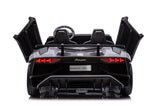 24V Lamborghini Aventador 2 Seater Ride On Car for Kids: Advanced Brushless Motor & Differential for High-Octane Fun – open doors (2) | Freddo Toys Canada