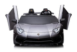 24V Lamborghini Aventador 2 Seater Ride On Car for Kids: Advanced Brushless Motor & Differential for High-Octane Fun – interior detail (2) | Freddo Toys Canada
