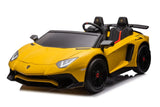 24V Lamborghini Aventador 2 Seater Ride On Car for Kids: Advanced Brushless Motor & Differential for High-Octane Fun | Freddo Toys Canada