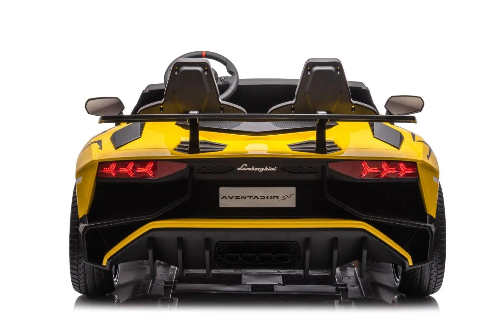 24V Lamborghini Aventador 2 Seater Ride On Car for Kids: Advanced Brushless Motor & Differential for High-Octane Fun | Freddo Toys Canada