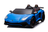 24V Lamborghini Aventador 2 Seater Ride On Car for Kids: Advanced Brushless Motor & Differential for High-Octane Fun | Freddo Toys Canada