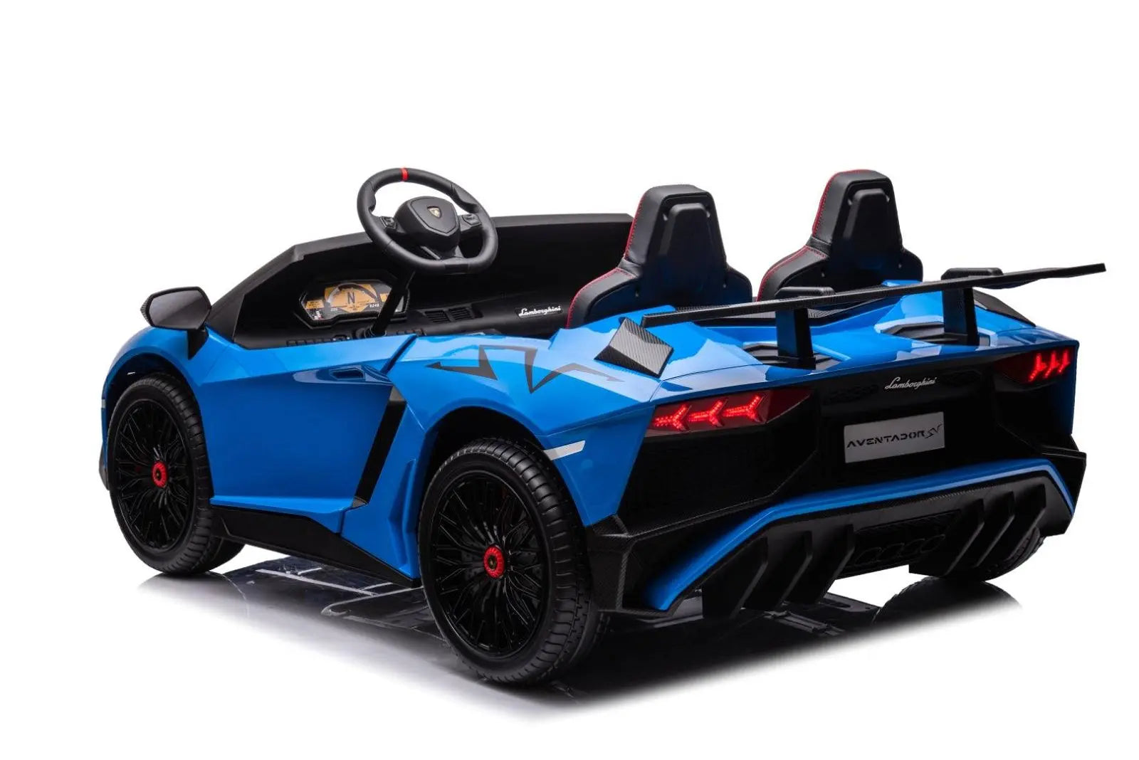 24V Lamborghini Aventador 2 Seater Ride On Car for Kids: Advanced Brushless Motor & Differential for High-Octane Fun | Freddo Toys Canada