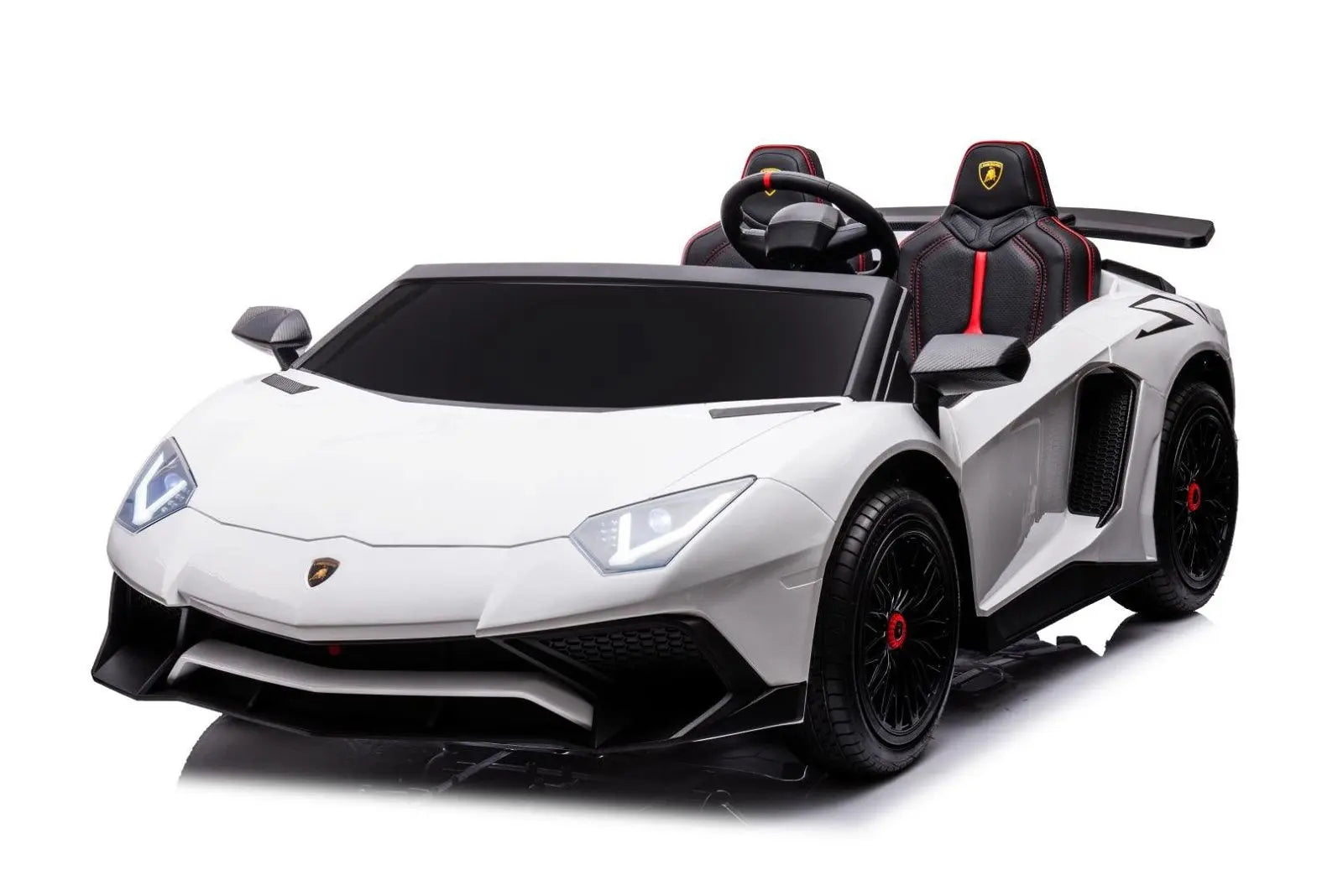 24V Lamborghini Aventador 2 Seater Ride On Car for Kids: Advanced Brushless Motor & Differential for High-Octane Fun | Freddo Toys Canada