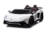 24V Lamborghini Aventador 2 Seater Ride On Car for Kids: Advanced Brushless Motor & Differential for High-Octane Fun | Freddo Toys Canada