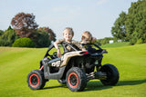 2x24V 4x4 Can-Am Maverick 2 Seater Ride on UTV for Kids – rear view | Freddo Toys Canada