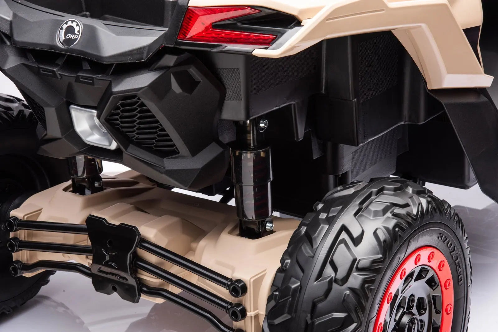 2x24V 4x4 Can-Am Maverick 2 Seater Ride on UTV for Kids – side view (2) | Freddo Toys Canada