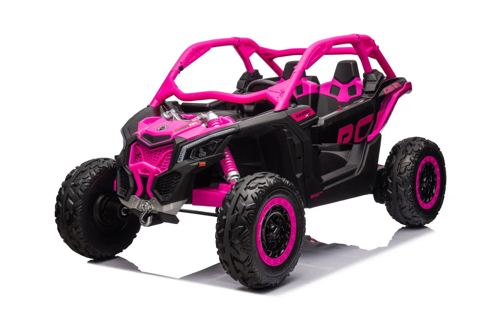 2x24V 4x4 Can-Am Maverick 2 Seater Ride on UTV for Kids – rear view (2) | Freddo Toys Canada