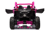 2x24V 4x4 Can-Am Maverick 2 Seater Ride on UTV for Kids – wheels and suspension detail (2) | Freddo Toys Canada