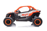 Child riding the 2x24V 4x4 Can-Am Maverick 2 Seater Ride on UTV for Kids (2) | Freddo Toys Canada
