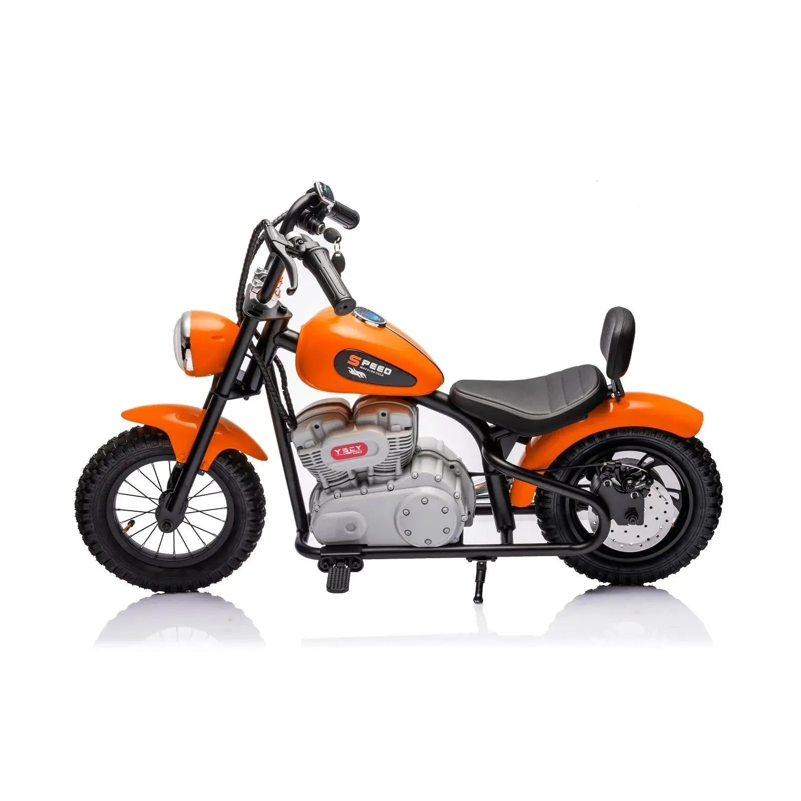 36V Freddo E-Chopper, Leather Seat, Rubber Air Wheels, Brushless Motor  Freddo Toys