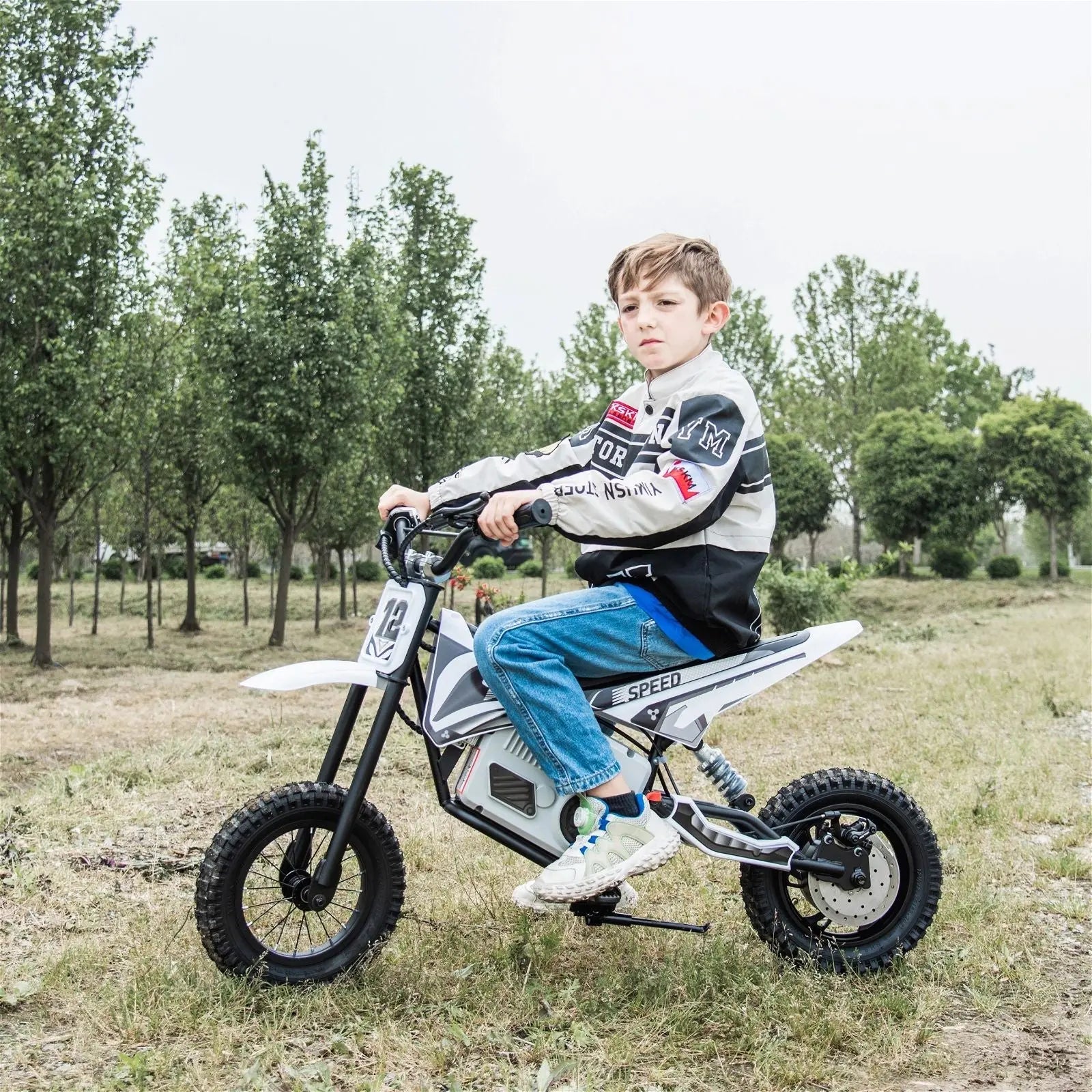 36V Freddo Electric Dirt Bike for Teens – rear view | Freddo Toys Canada