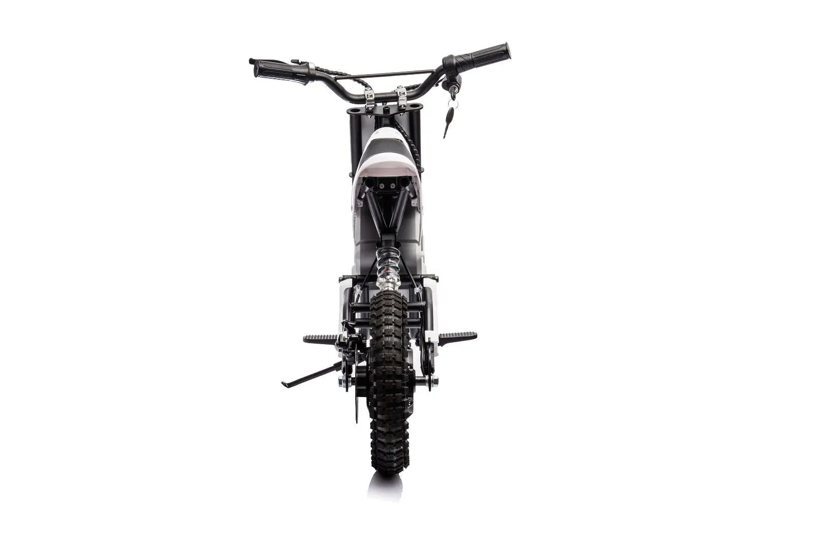 36V Freddo Electric Dirt Bike for Teens – handlebars and controls | Freddo Toys Canada