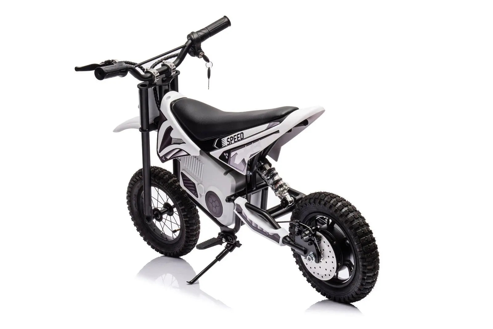 Child riding the 36V Freddo Electric Dirt Bike for Teens | Freddo Toys Canada