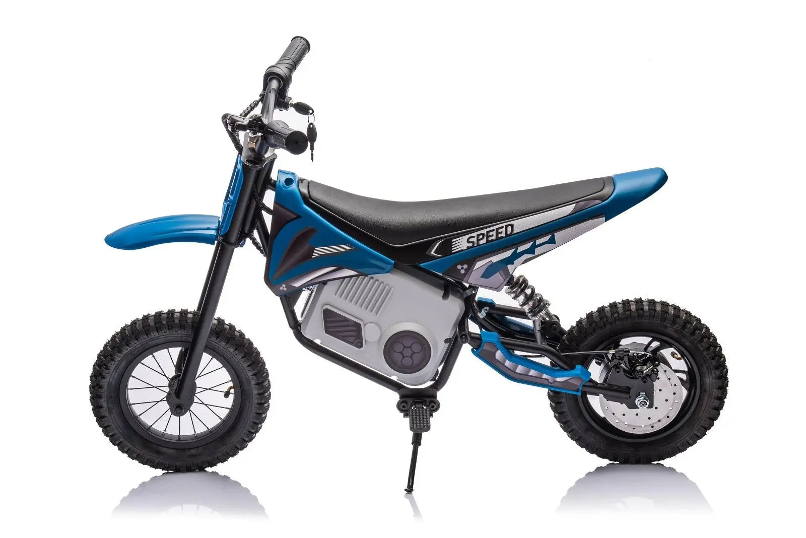 36V Freddo Electric Dirt Bike for Teens – handlebars and controls (3) | Freddo Toys Canada