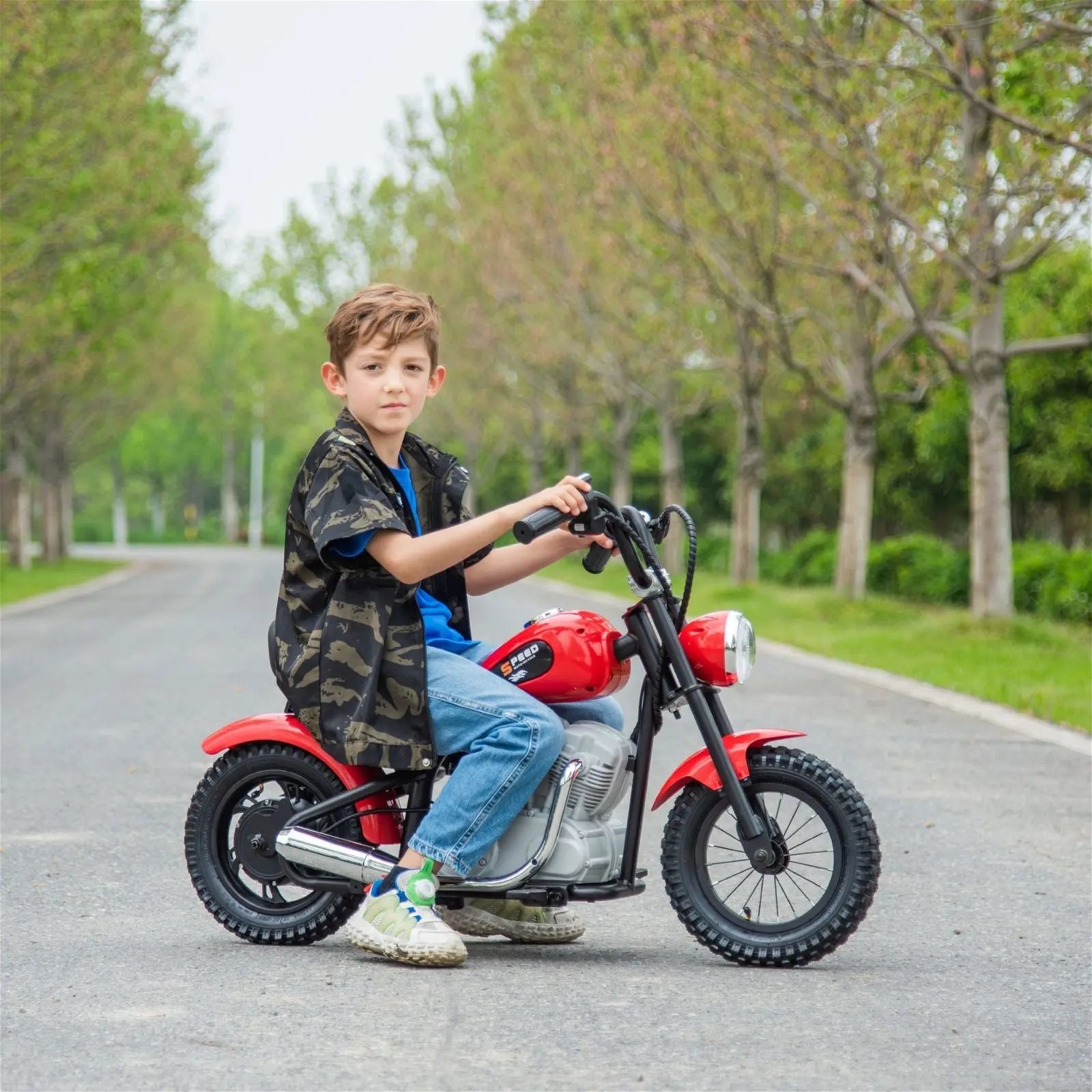 36V Freddo e-Chopper for Teens – side view | Freddo Toys Canada