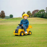 6V CAT Dump Truck Ride-On Toy | Freddo Toys Canada