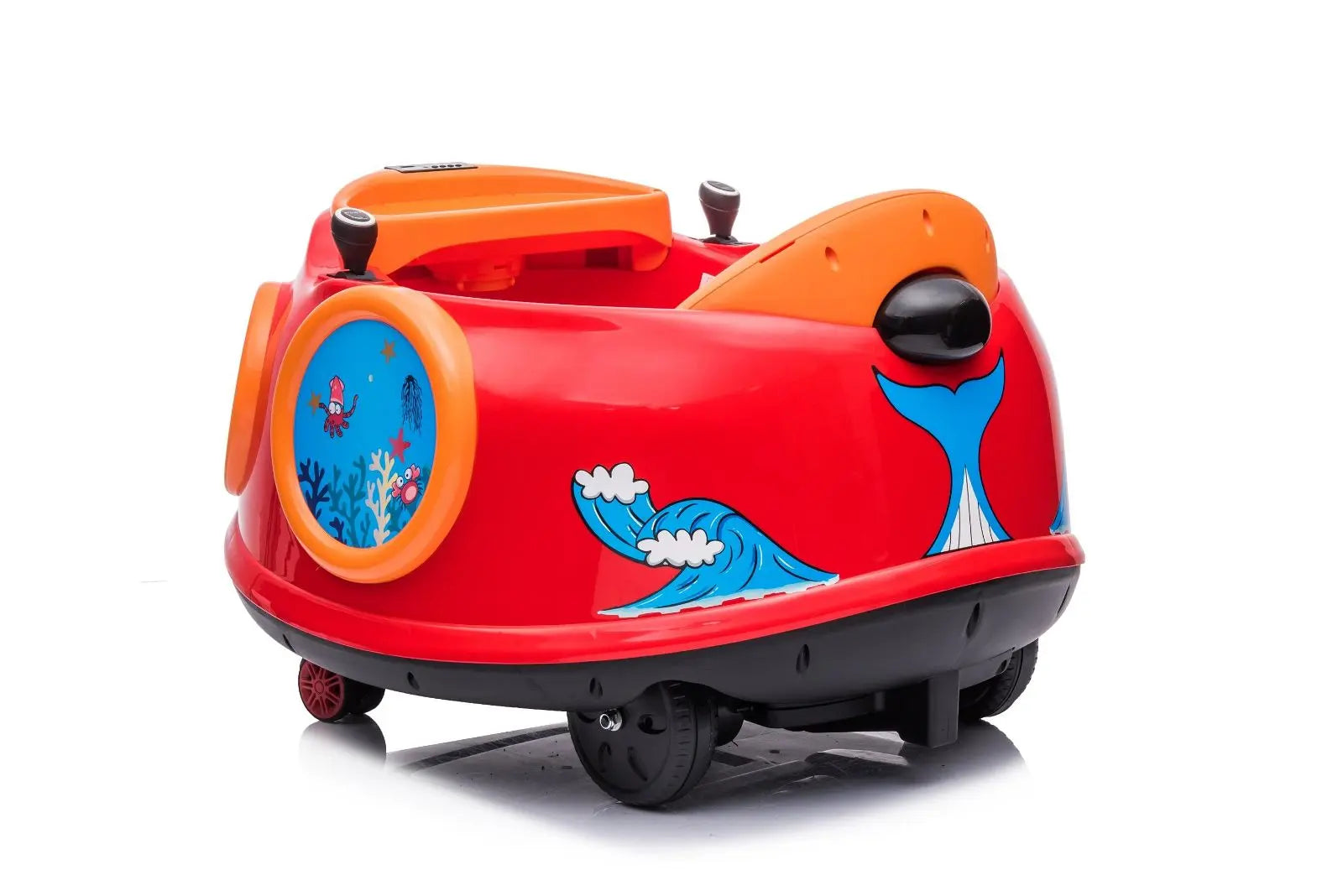 6V Freddo Toys Bumper Car with Remote Control for 3+ Years – rear view | Freddo Toys Canada