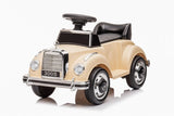 6V Mercedes Benz 300S 1 Seater Mini Ride-On Car for Kids – steering wheel and controls | Freddo Toys Canada