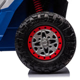 24V Freddo Storm Police UTV 2-Seater for Kids with Lights & Sirens for Action-Packed Adventures  Freddo Toys