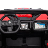 24V Freddo Storm UTV 2 Seater – steering wheel and controls | Freddo Toys Canada