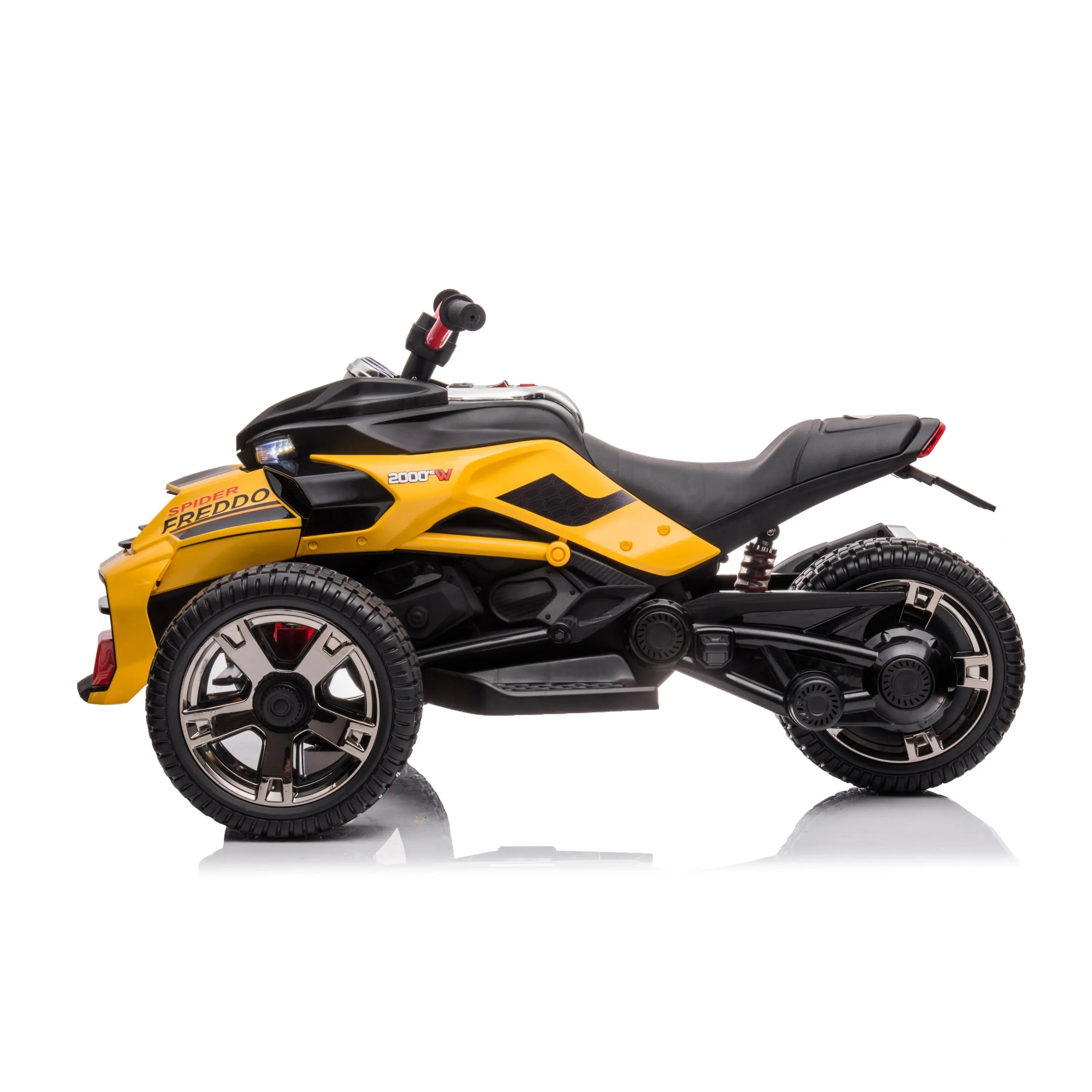 Freddo Spider 24V 2-Seater 3-Wheel Ride-On Motorcycle