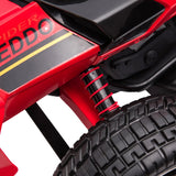 24V Freddo Spider 2 Seater Ride-On 3 Wheel Motorcycle – front view (2) | Freddo Toys Canada