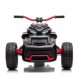 24V Freddo Spider 2 Seater Ride-On 3 Wheel Motorcycle – seat and frame detail (2) | Freddo Toys Canada