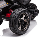 24V Freddo Spider 2 Seater Ride-On 3 Wheel Motorcycle – headlight detail (2) | Freddo Toys Canada