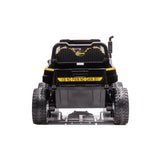 24V 6 Wheeler Freddo Tractor Trailer 2 Seater Ride-on with Dump Cart and Parental Remote – full view | Freddo Toys Canada